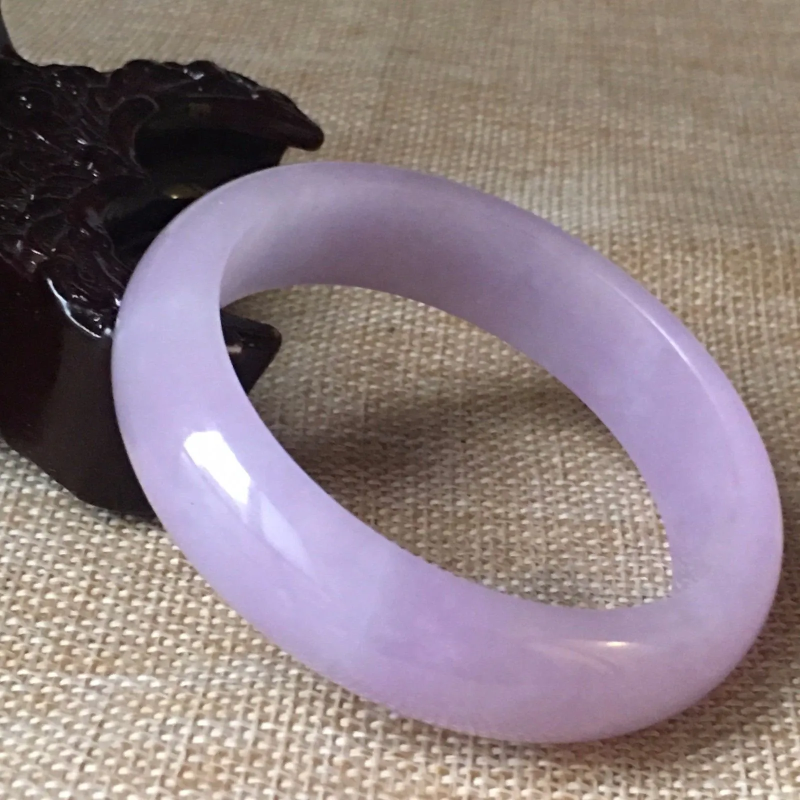 10% OFF- 55/56/57mm Certified Natural Jadeite Emerald A*Jade HandCarved Bangle L062
