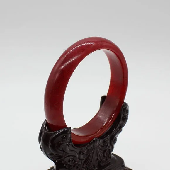 10% OFF- 56/57/58 mm Certified Natural Jadeite Emerald A*Jade Handcarved Bangle AH0640