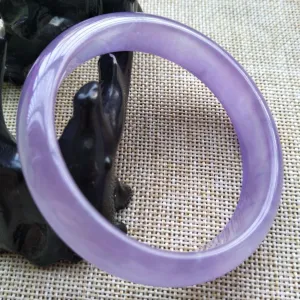 10% OFF- 56/57/58 mm Certified Natural Jadeite Emerald A*Jade HandCarved Bangle T103