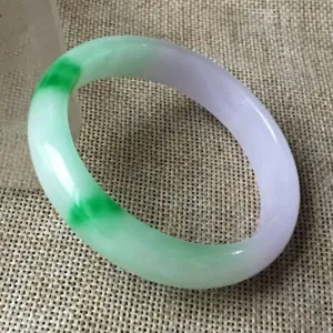 10% OFF- 56/57/58mm Certified Natural 3 Color Jadeite Emerald A*Jade HandCarved Bangle HA5543