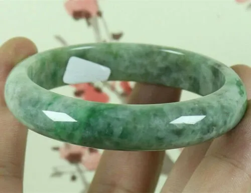 10% OFF- 56/57/58mm Certified Natural Jadeite Emerald A Jade Bangle A1940