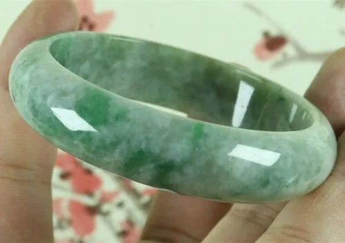10% OFF- 56/57/58mm Certified Natural Jadeite Emerald A Jade Bangle A1940