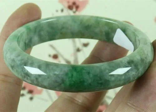10% OFF- 56/57/58mm Certified Natural Jadeite Emerald A Jade Bangle A1940