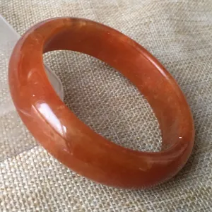 10% OFF- 56/57/58mm Certified Natural Red Jadeite Emerald A*Jade HandCarved Bangle C006
