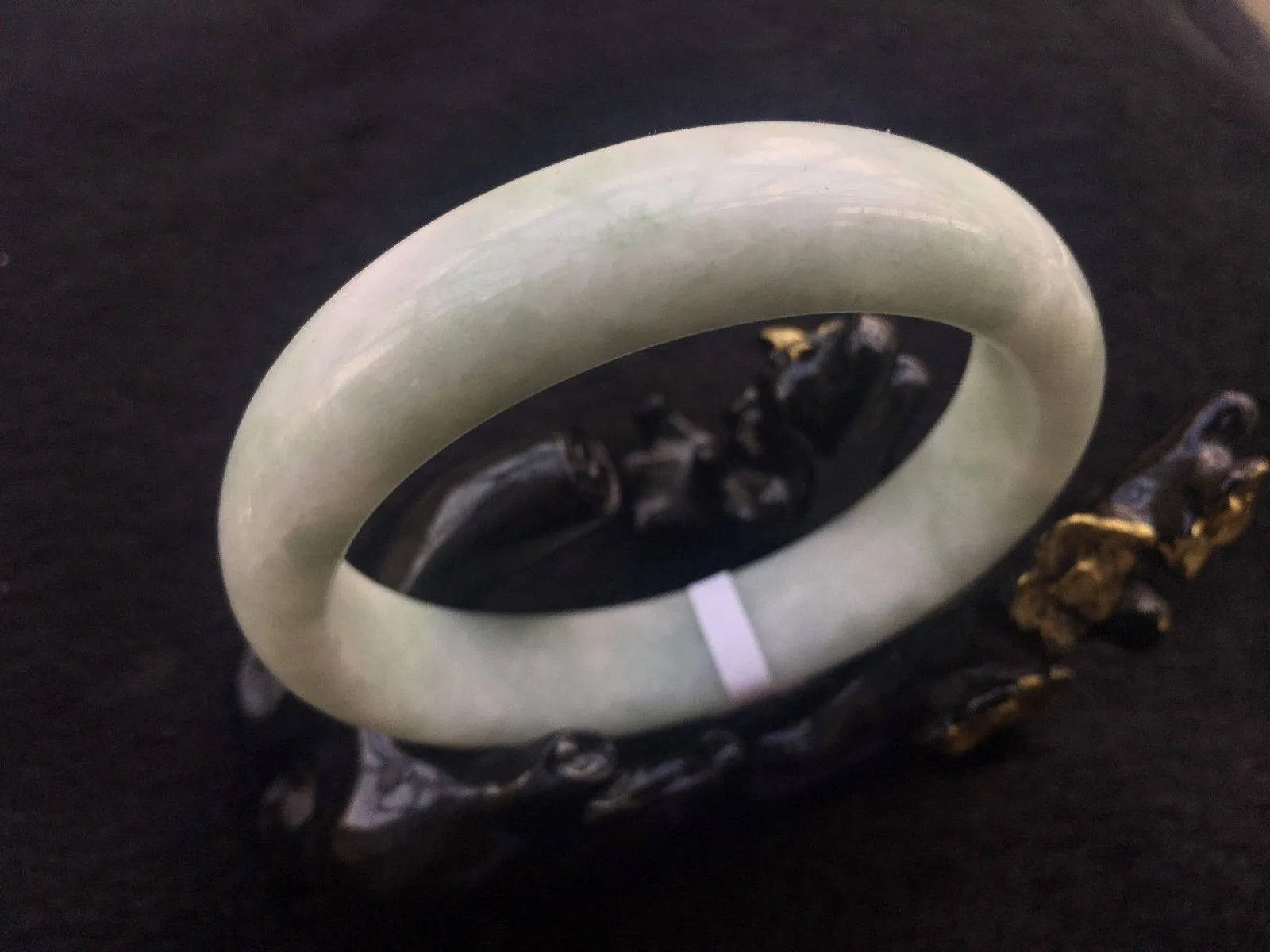 10% OFF- 58/59/60 mm Certified Natural Jadeite Emerald Jade Bangle《Grade A》A663
