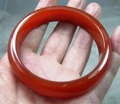 10% OFF- 58/59/60mm Certified Natural Red Emerald A Jade Handcarved Bangle A2019