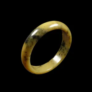 10% OFF- 58/59/60mm Certified Natural Yellow Black Brown Emerald A*Jade HandCarved Bangle VV2534