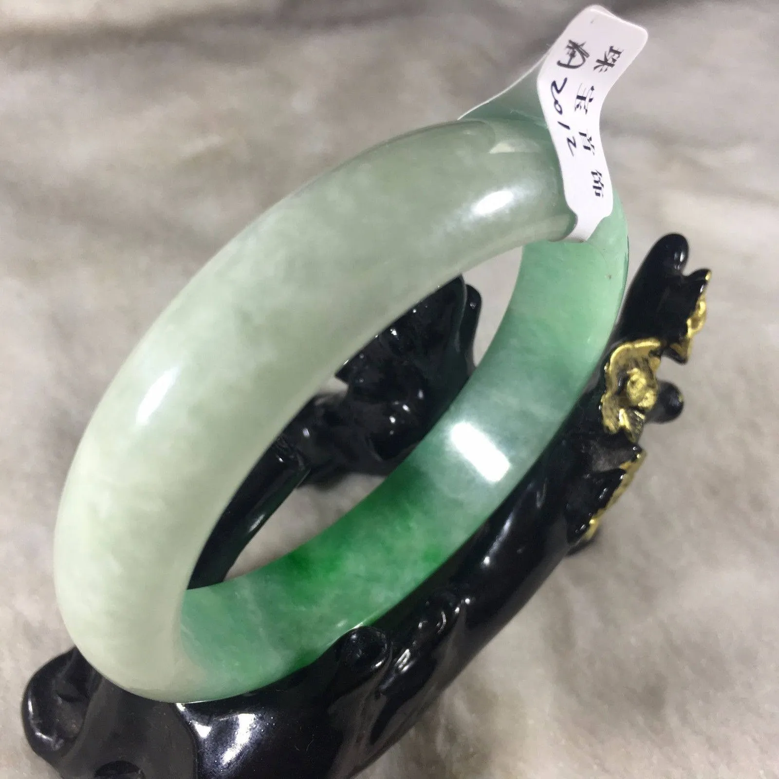 10% OFF- 60/61/62 mm Certified Natural Jadeite Emerald Jade Bangle《Grade A》A2012