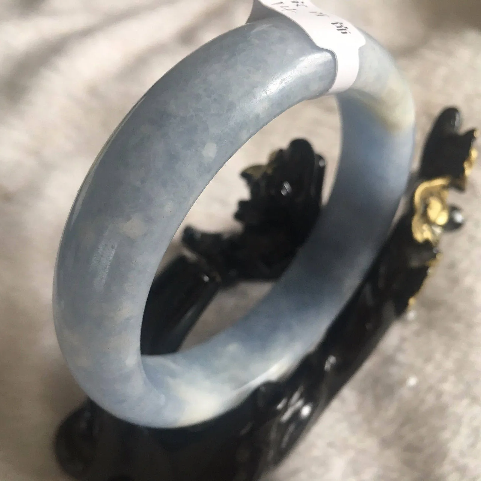 10% OFF- 60/61/62 mm Certified Natural Jadeite Emerald Jade Bangle《Grade A》A314