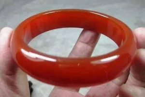 10% OFF- 60/61/62mm Certified Natural Red Emerald A Jade Handcarved Bangle A2019