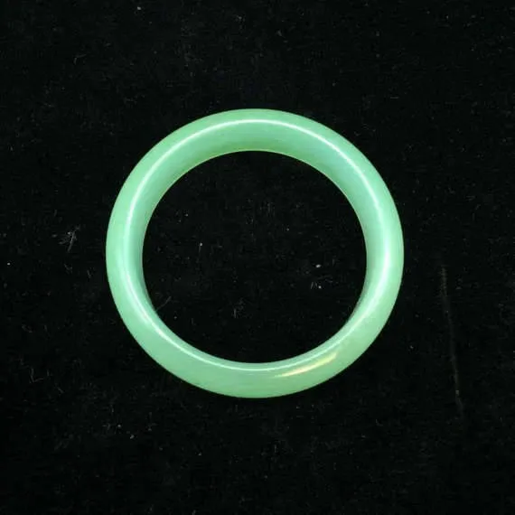 10% OFF- 63/64/65mm Certified Natural Green Ice Emerald Jade Bracelet Bangle《Grade A》A20174