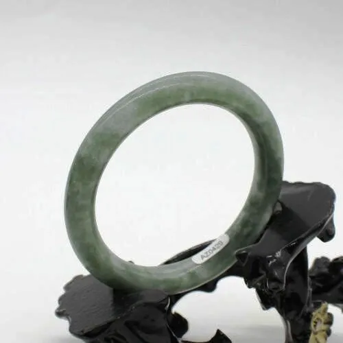 10% OFF on Sales) 54-65 mm Certified Natural Jadeite Emerald A*Jade HandCarved Bracelet Bangle