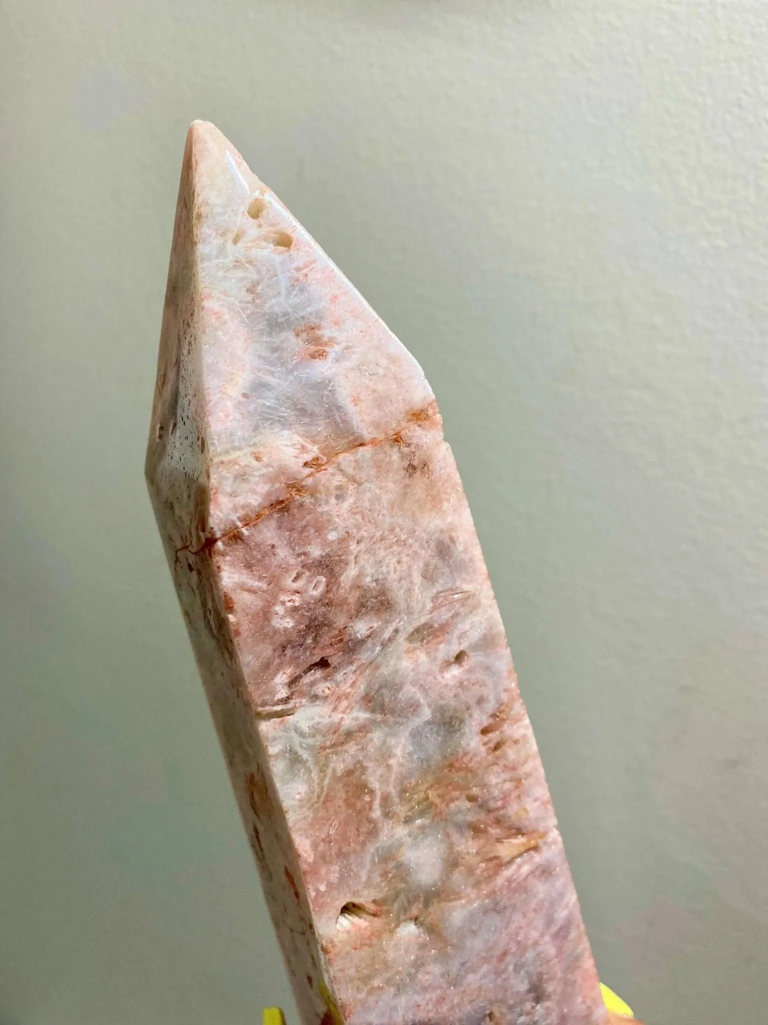 13" Pink Amethyst Tower