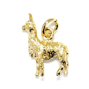 14kt. Gold Vermeil Suri Alpaca Charm