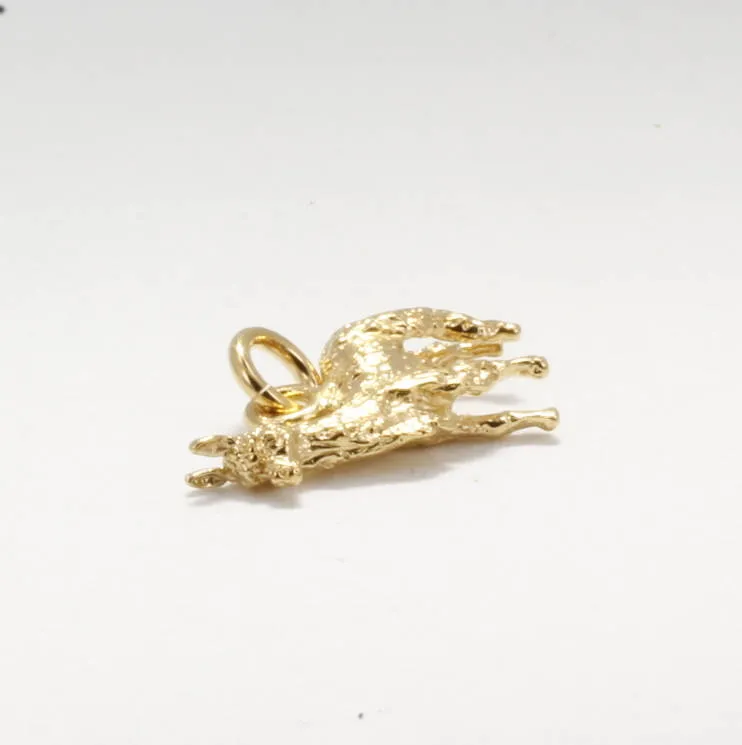 14kt. Gold Vermeil Suri Alpaca Charm