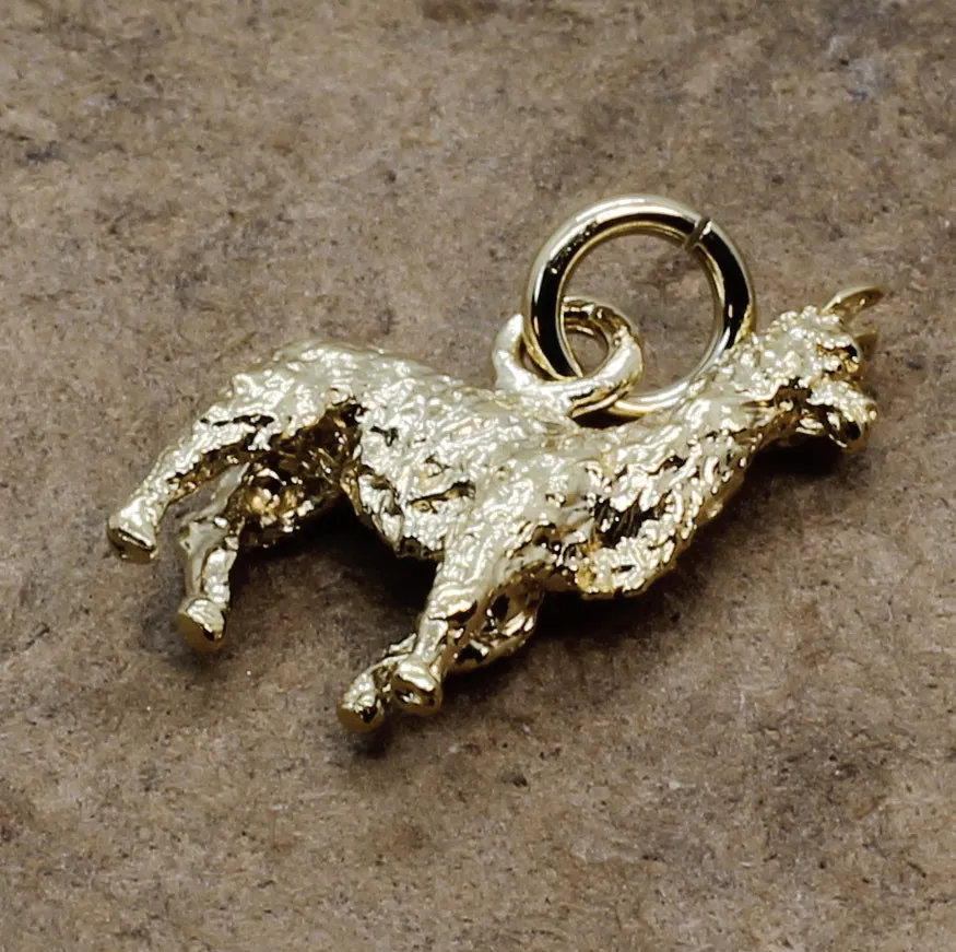 14kt. Gold Vermeil Suri Alpaca Charm