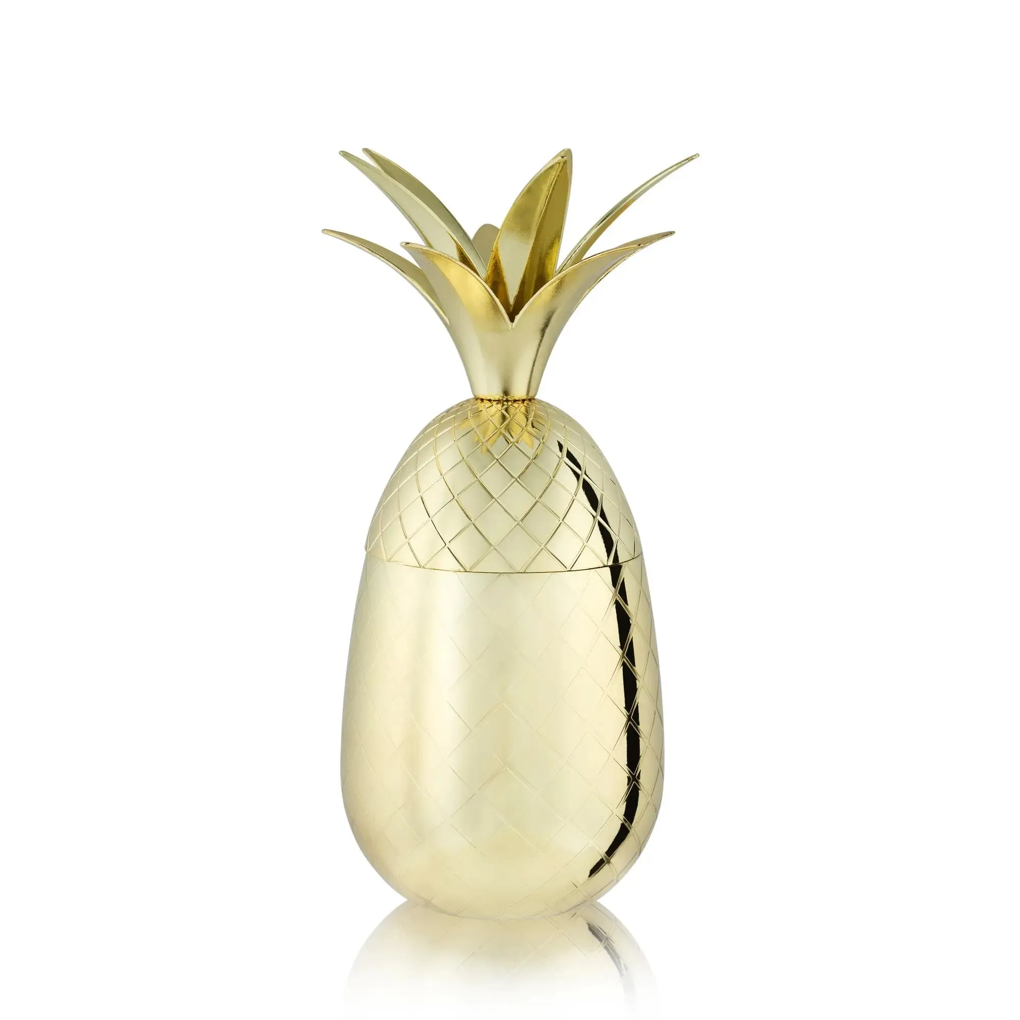 16oz Gold Pineapple Tumbler by Viski
