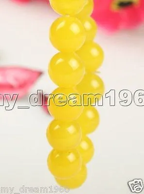 190 mm/7.5 in-Certified Natural Emerald Jade Beads Stretchy Bracelet