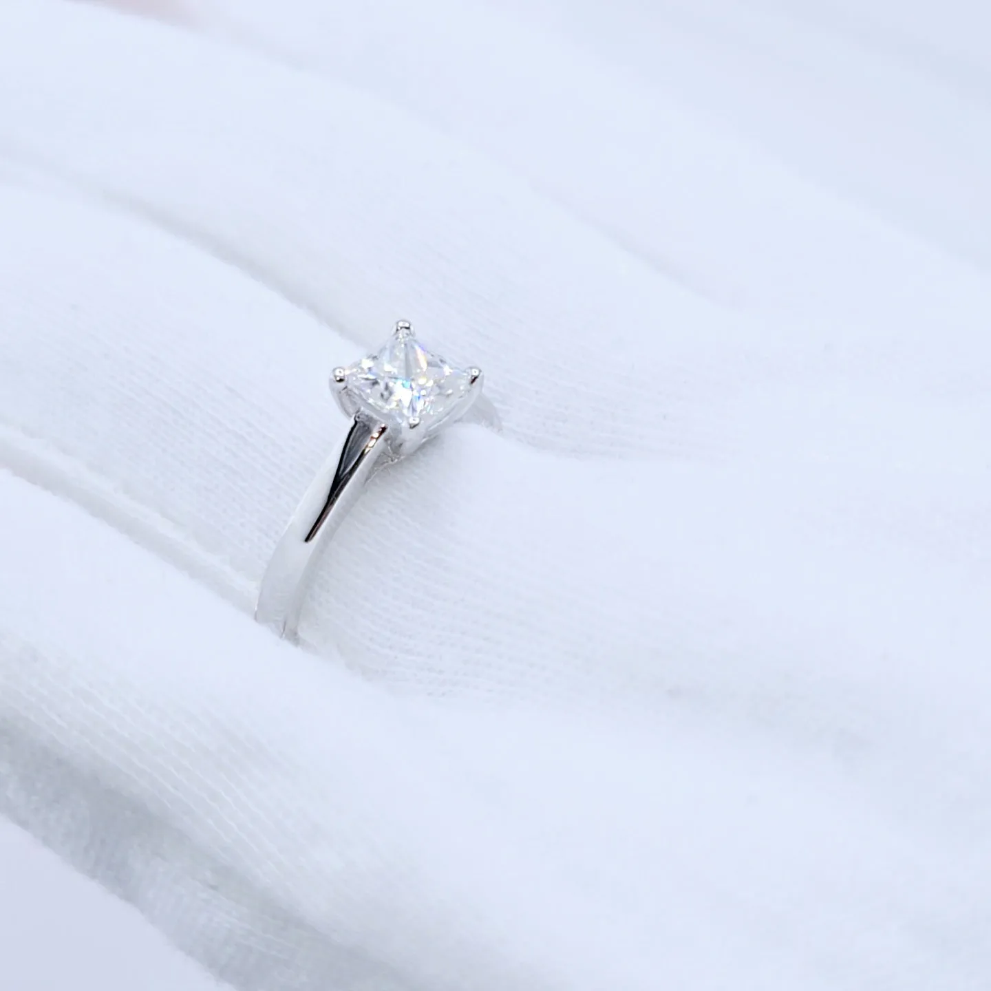 2 Carat Princess Cut Diamond Classic Engagement Ring