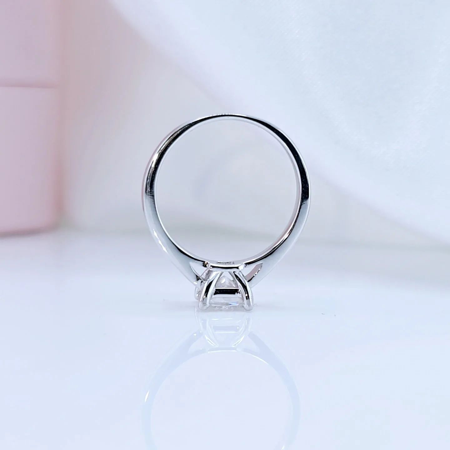 2 Carat Princess Cut Diamond Classic Engagement Ring