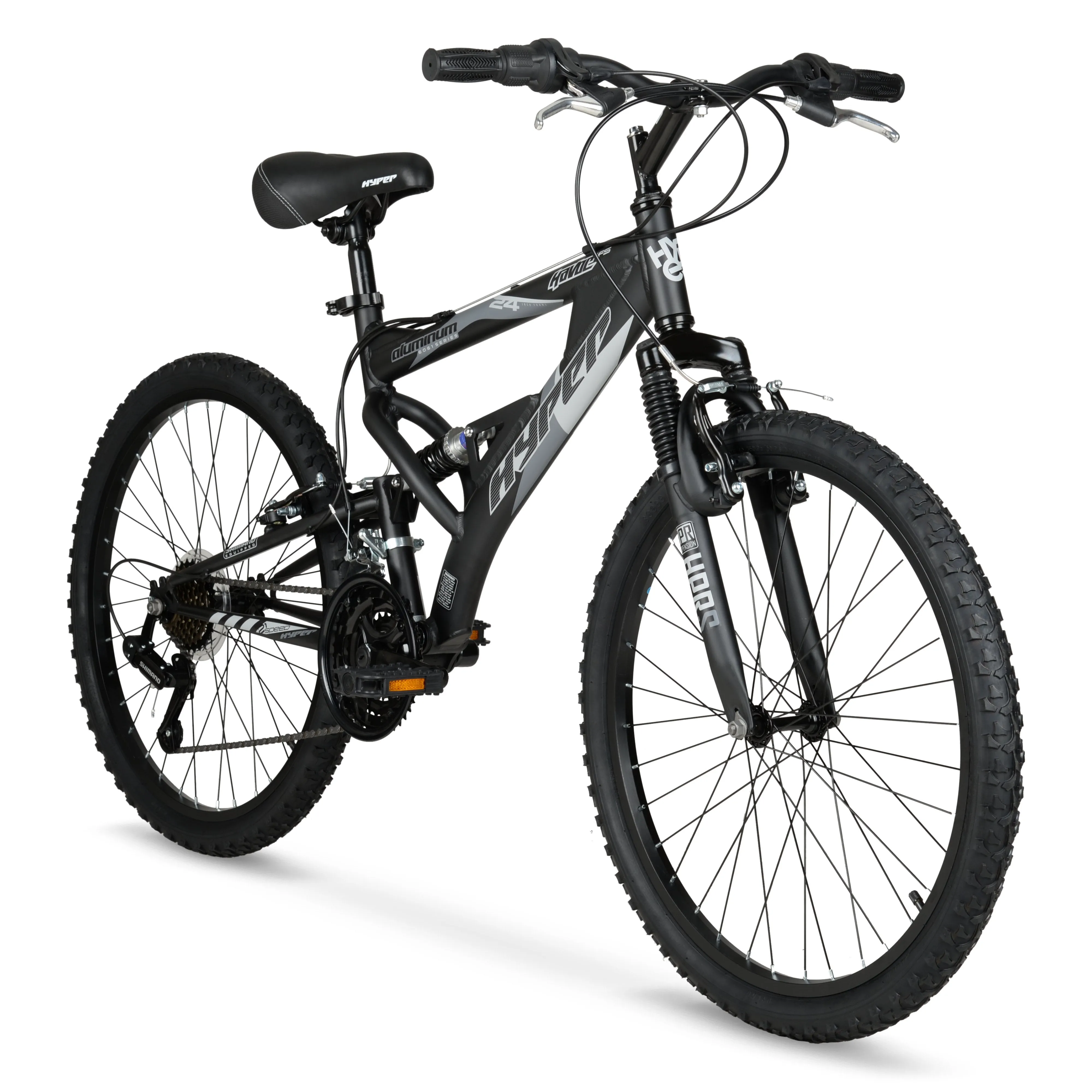 24" Men's Havoc Mountain Bike, Black