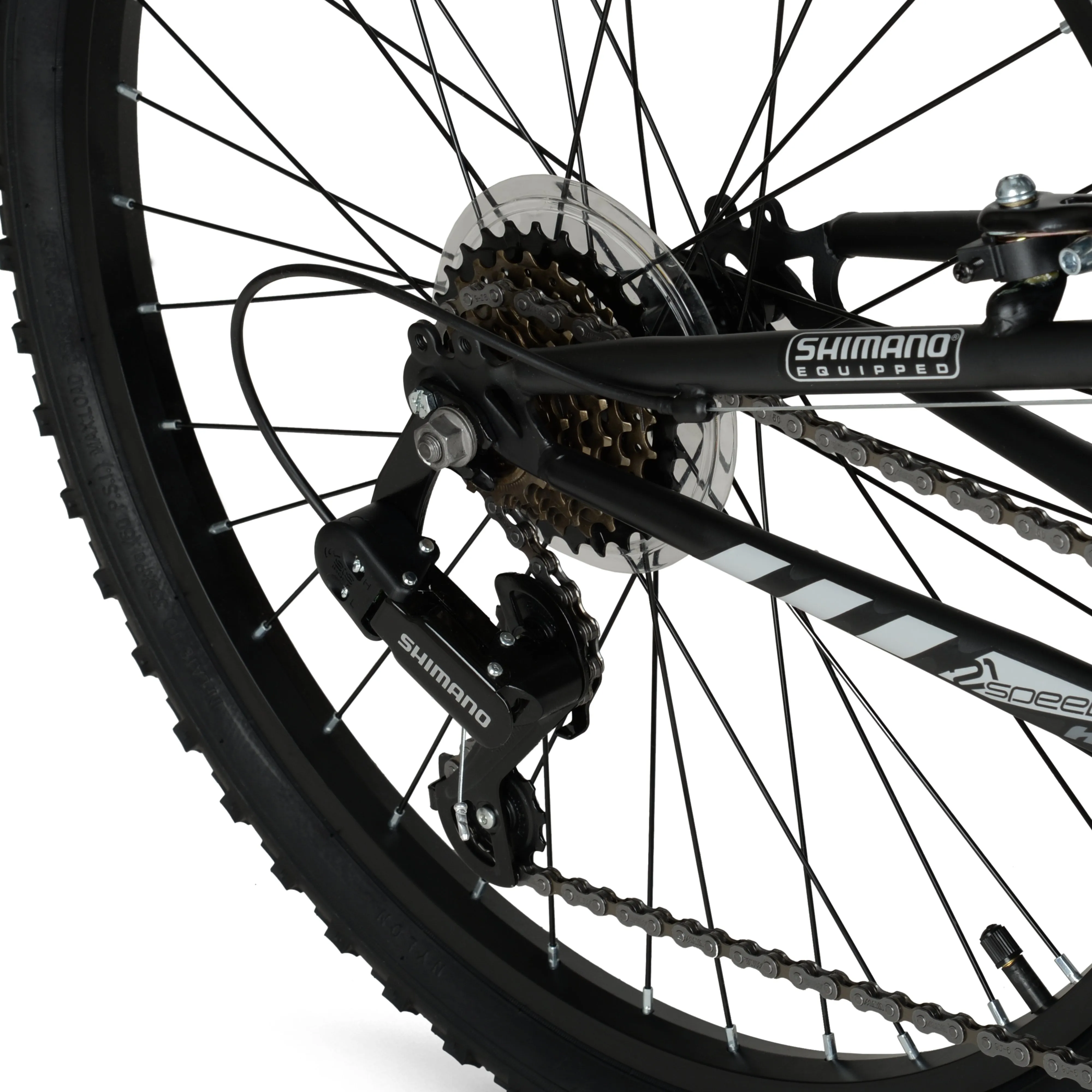 24" Men's Havoc Mountain Bike, Black