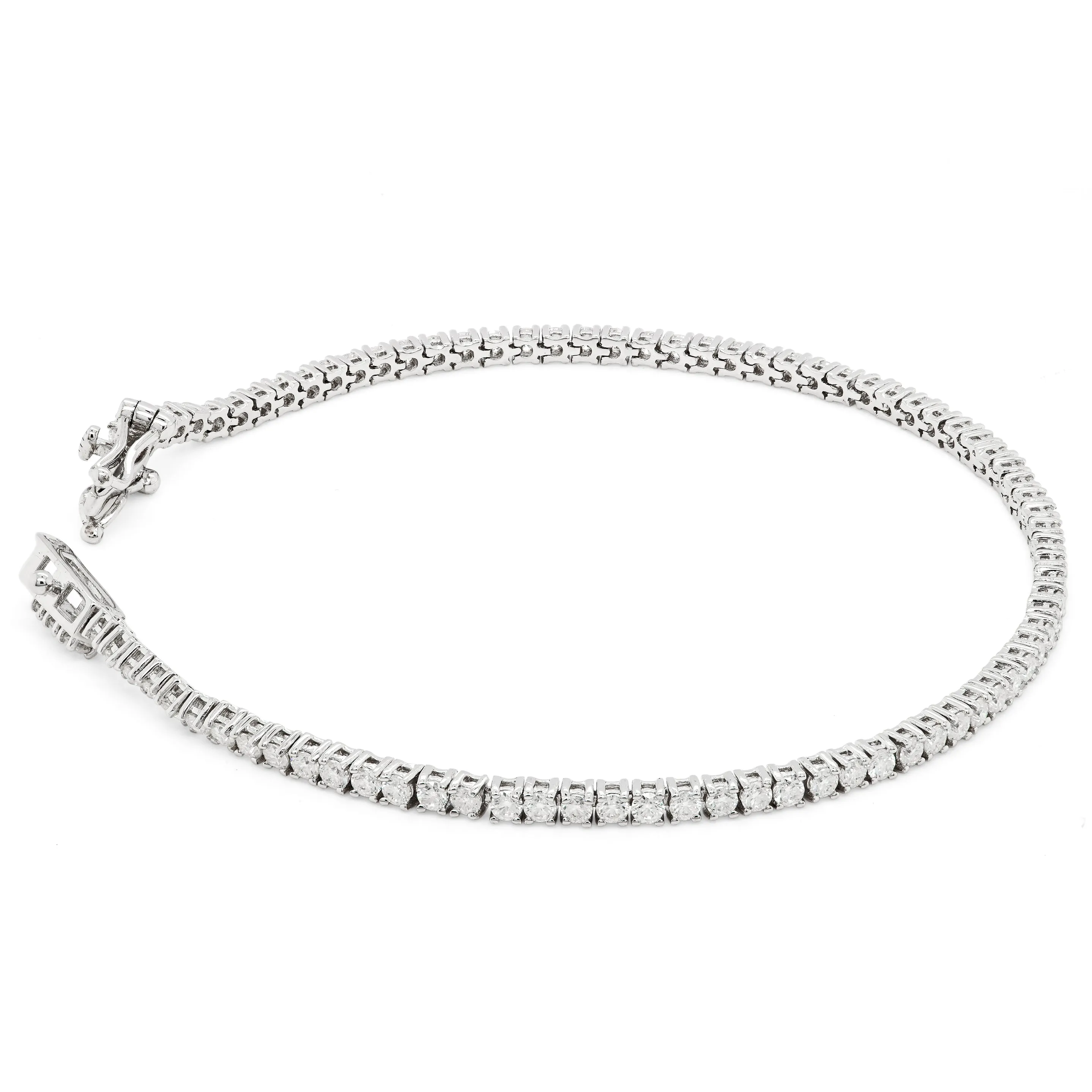 2.50 CTS DEW Moissanite Diamond Bracelet