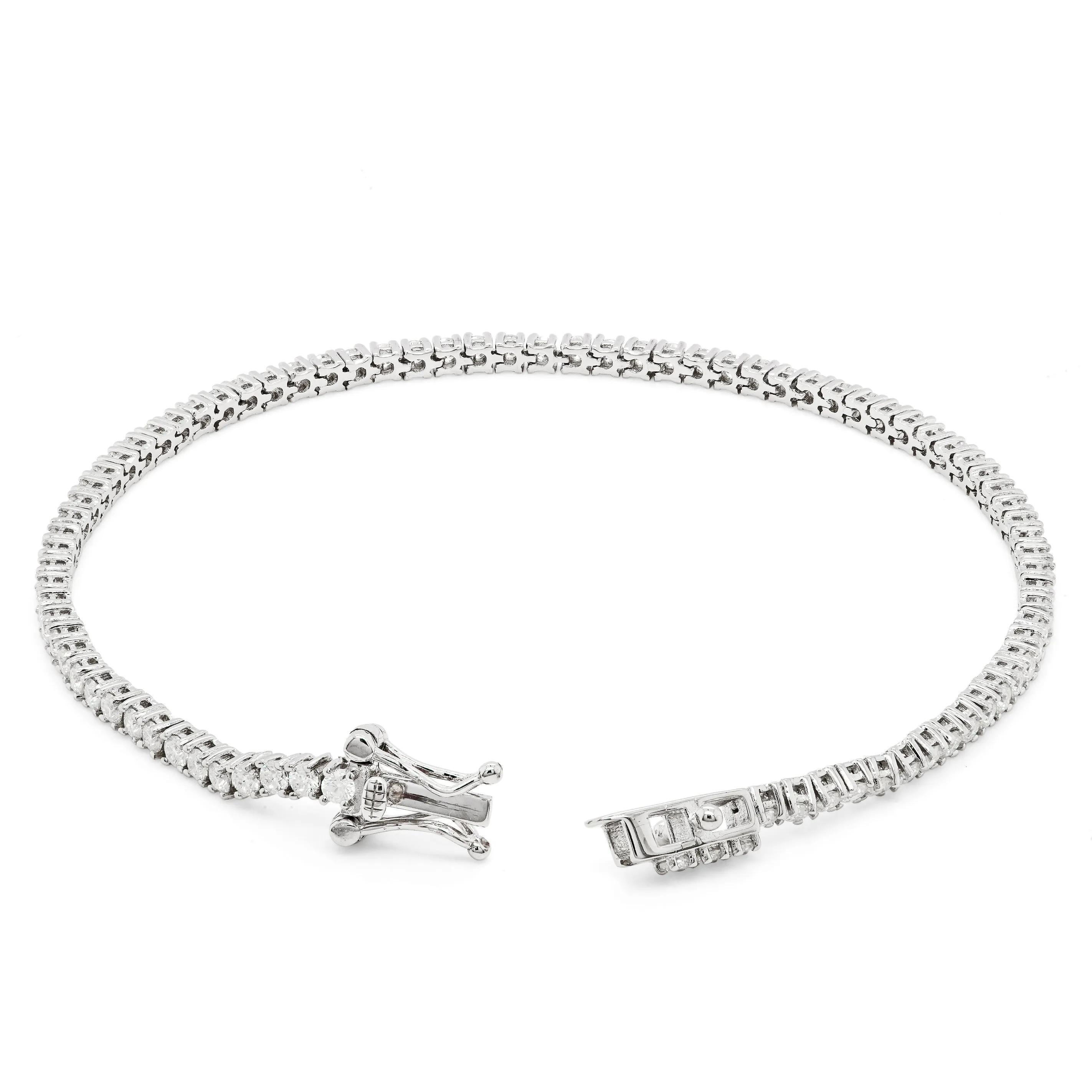 2.50 CTS DEW Moissanite Diamond Bracelet