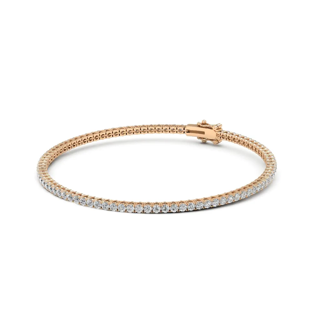 2.50 CTS DEW Moissanite Diamond Bracelet