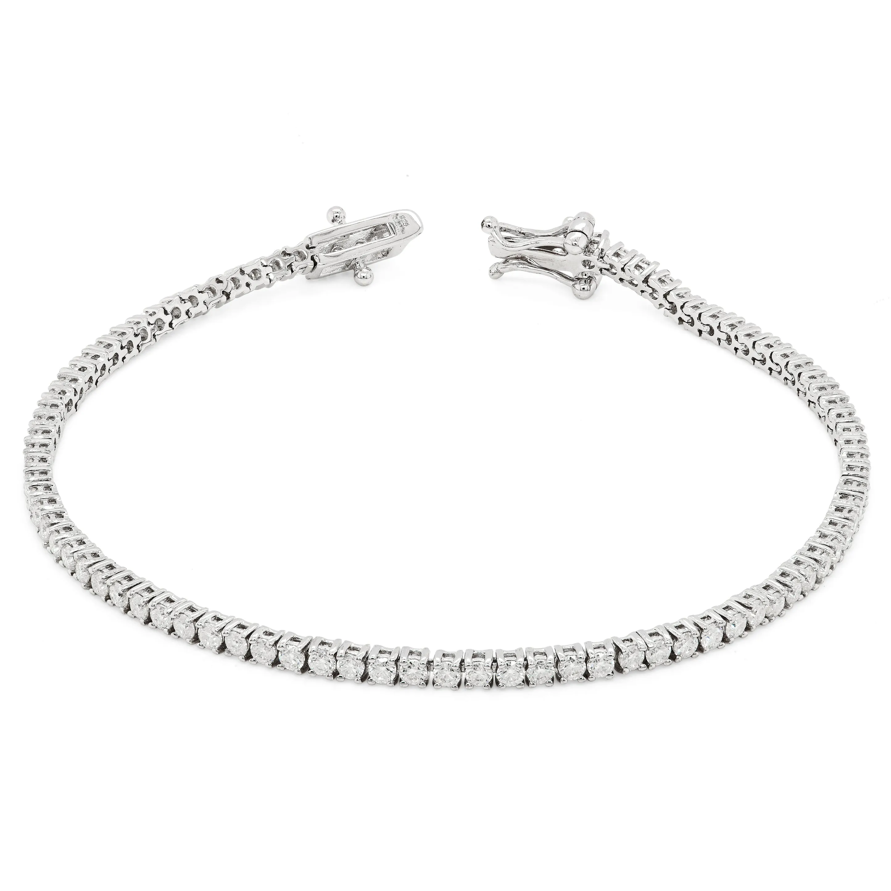 2.50 CTS DEW Moissanite Diamond Bracelet