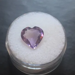 2.89 ct HEART SHAPED AMETHYST