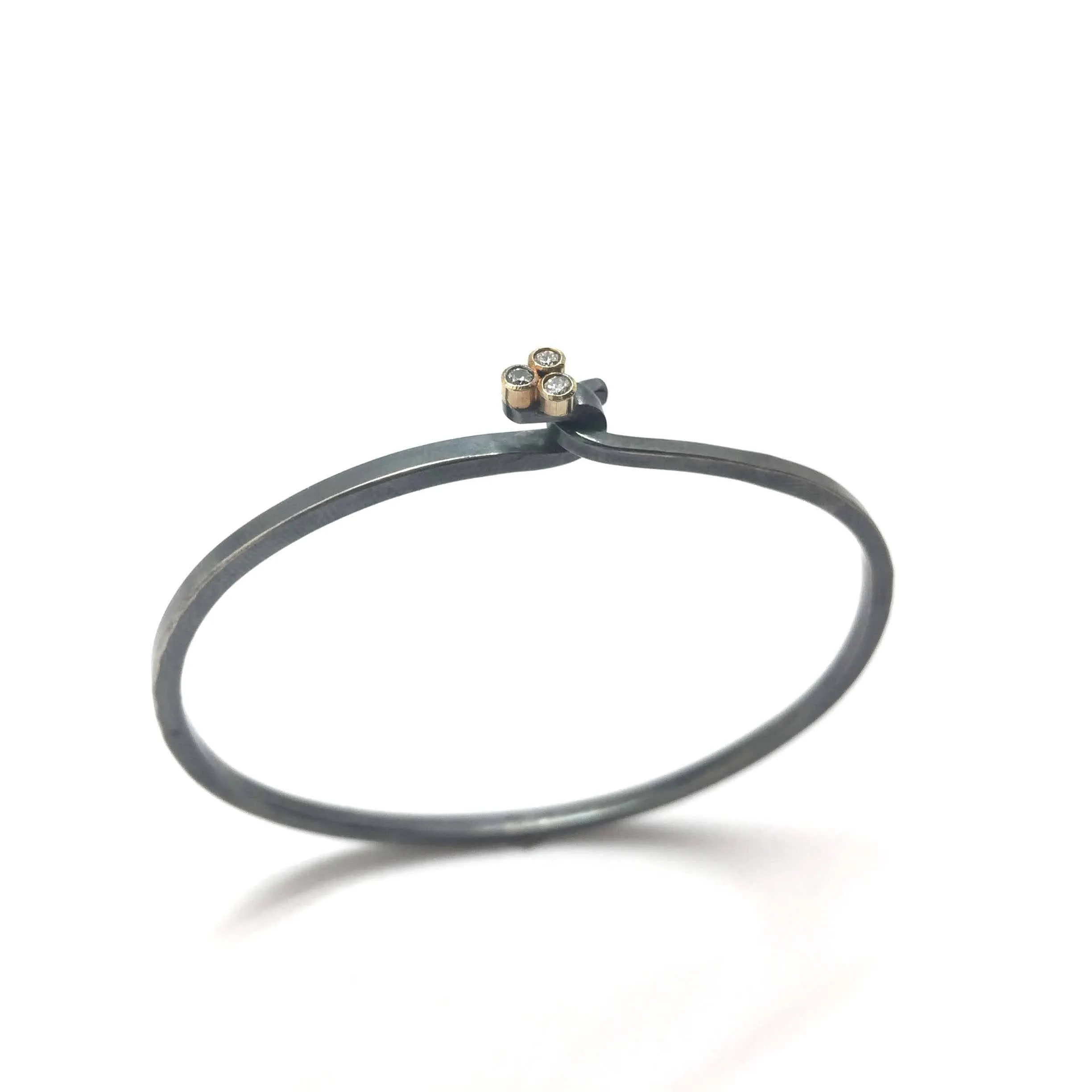 3 Diamond Hook Bracelet