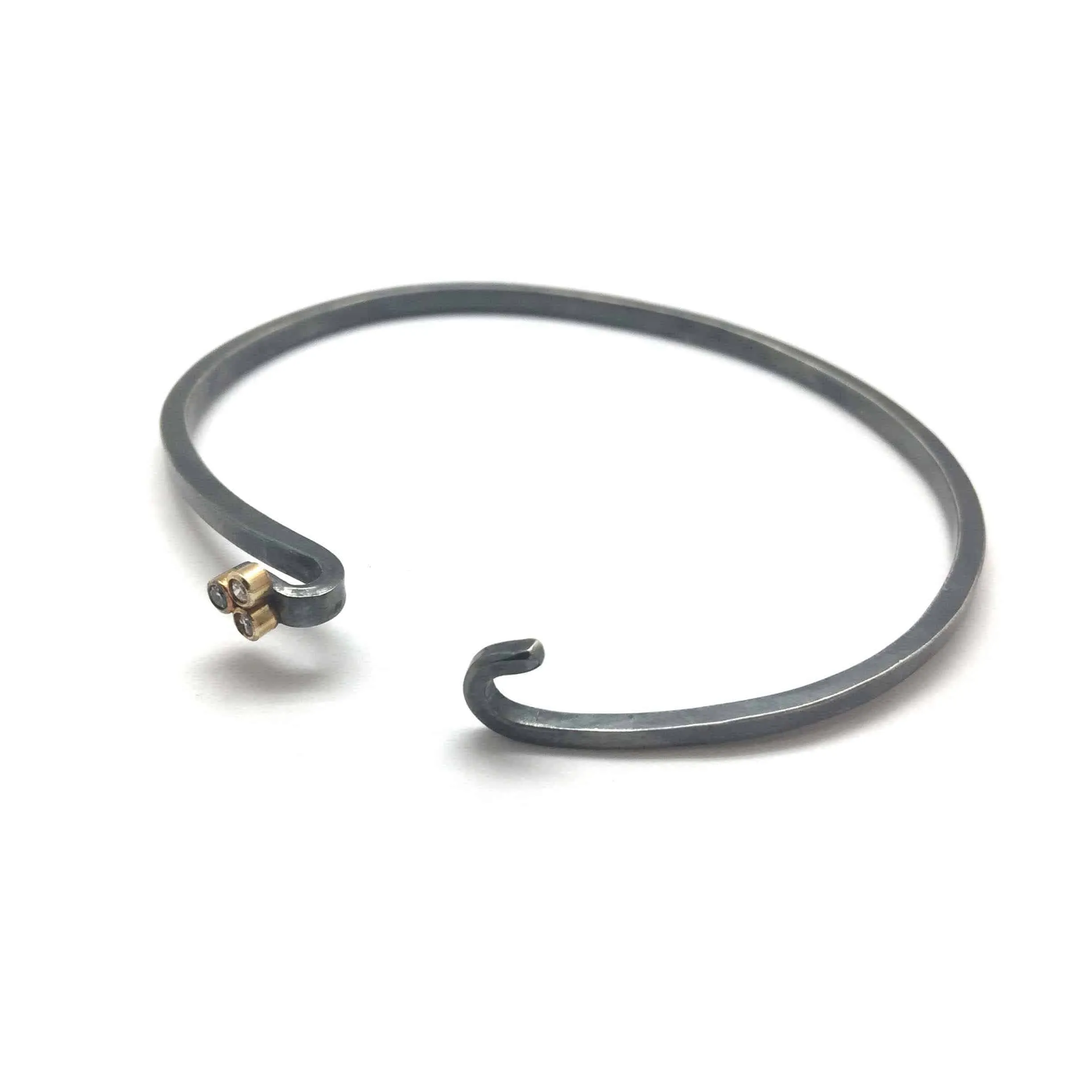 3 Diamond Hook Bracelet