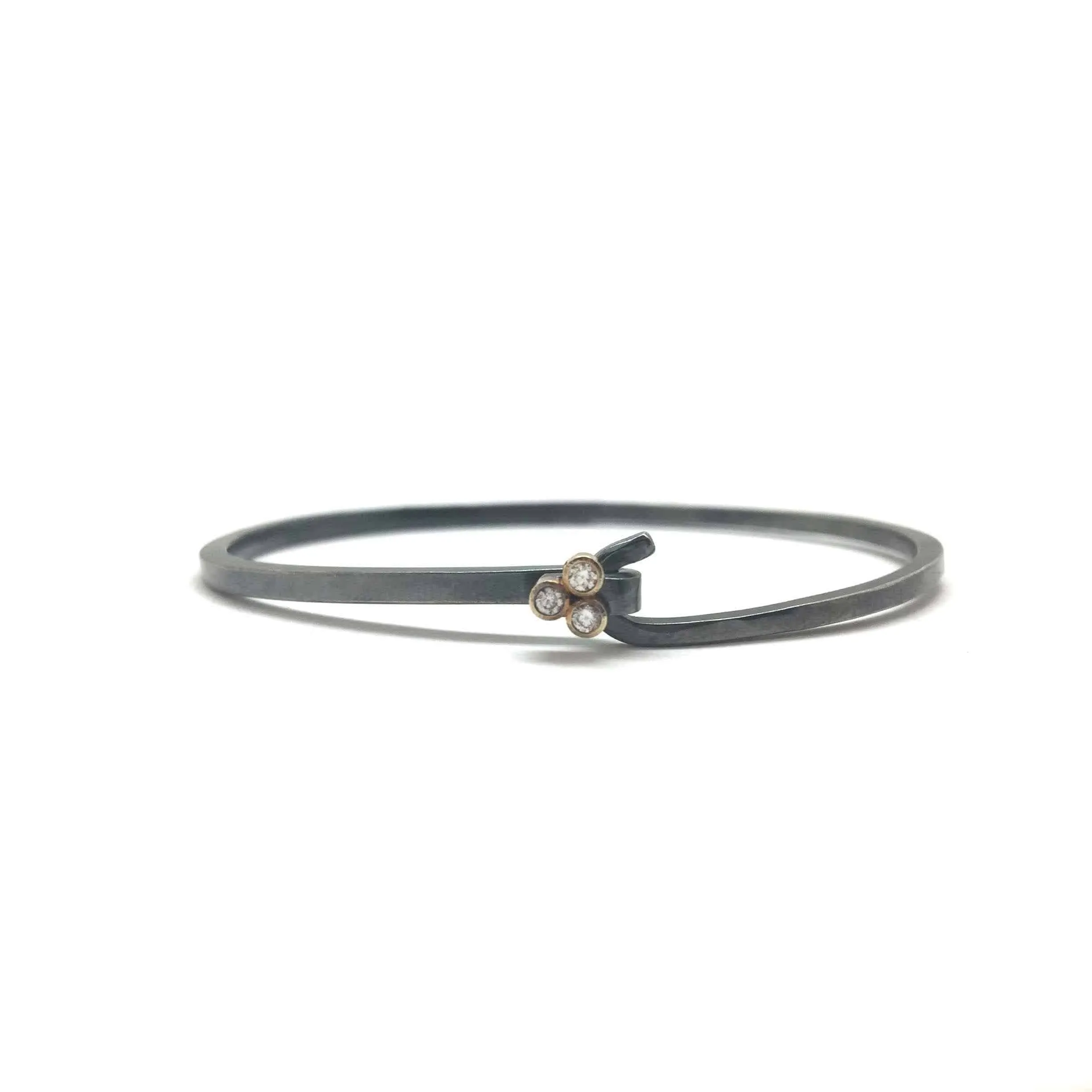 3 Diamond Hook Bracelet