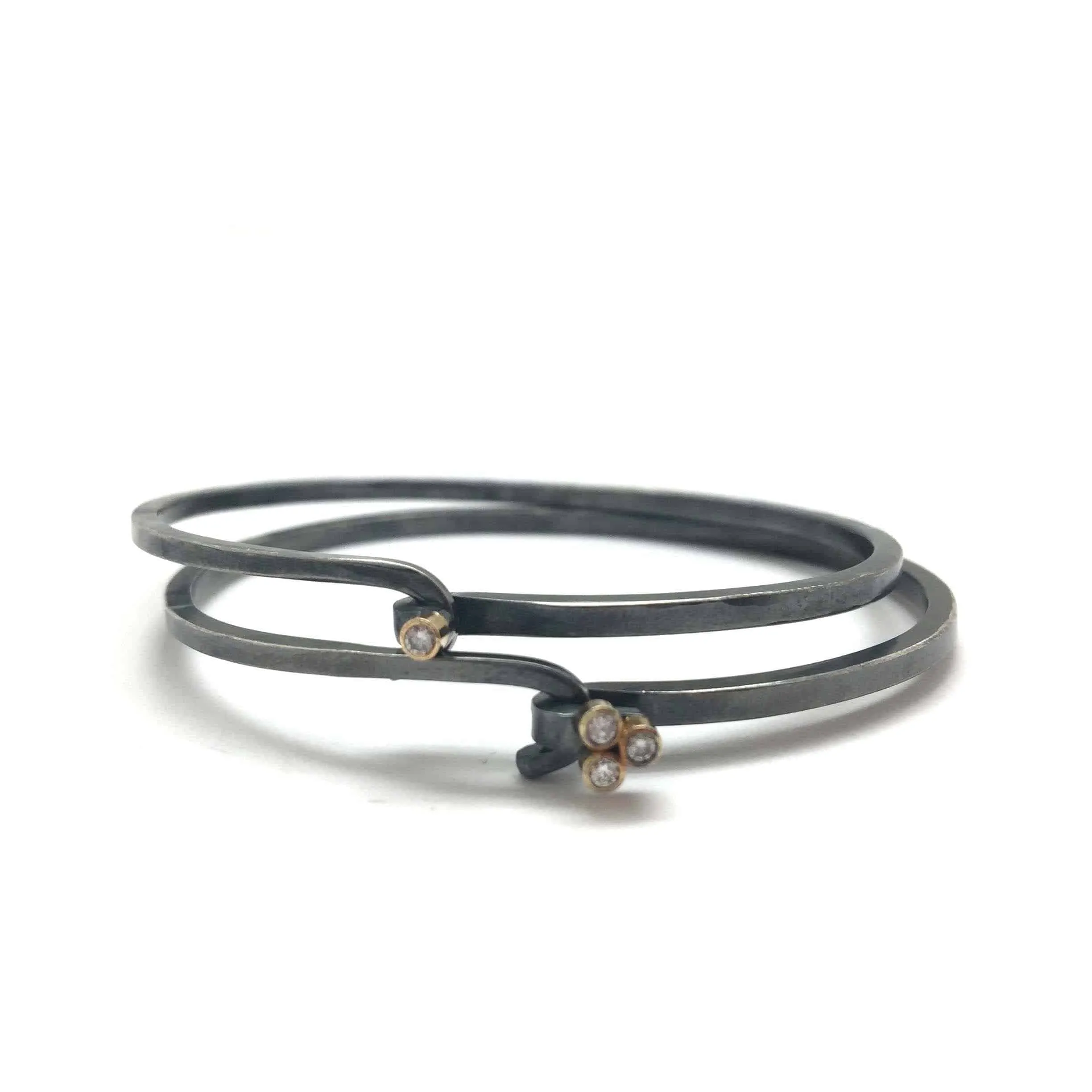 3 Diamond Hook Bracelet