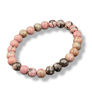 6mm Bracelet Rhodonite Child
