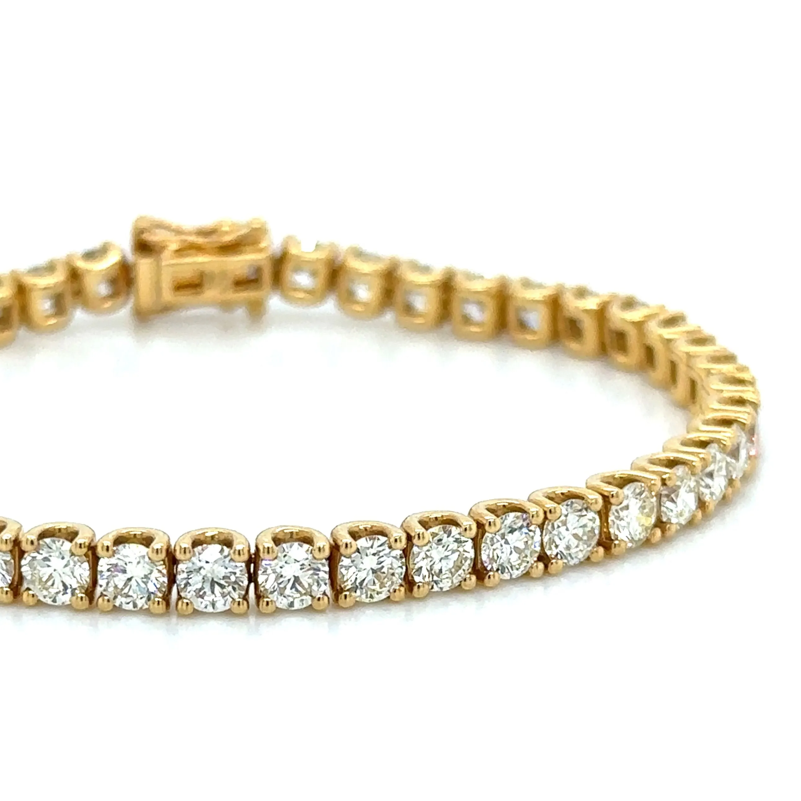 7.00ct t.w. Diamond Tennis Riviere Line Bracelet