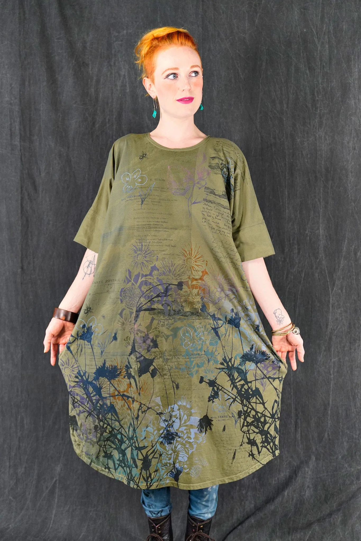 7246 Orcas Island Tunic Seaweed-P