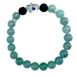 8mm Bracelet Aventurine Hamsa Hand