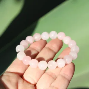 AAA Rose Quartz Big Bead Bracelet *Final Sale*
