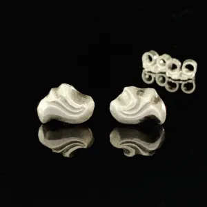 Acanthus Leaf Stud Earrings