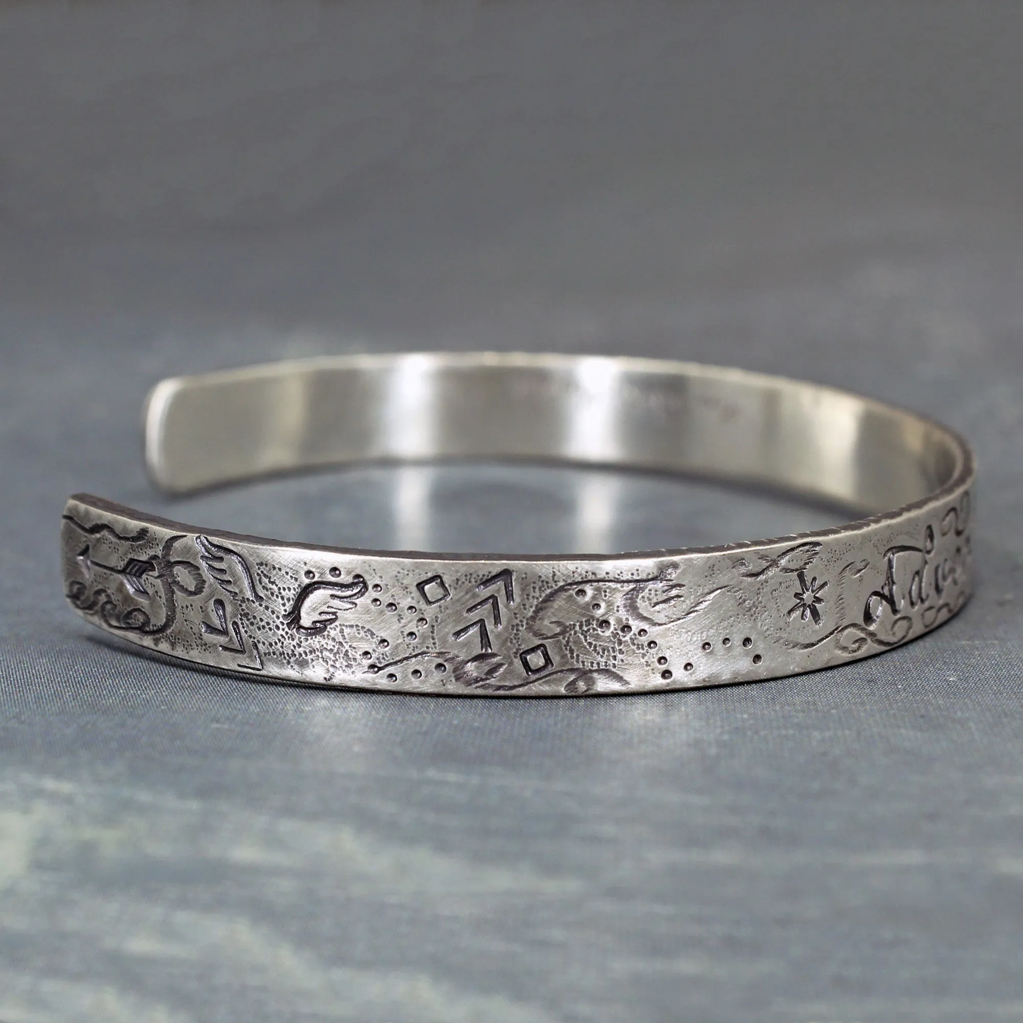 Adventure awaits bracelet cuff