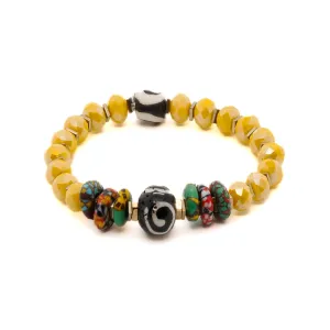African Yellow Women Bracelet