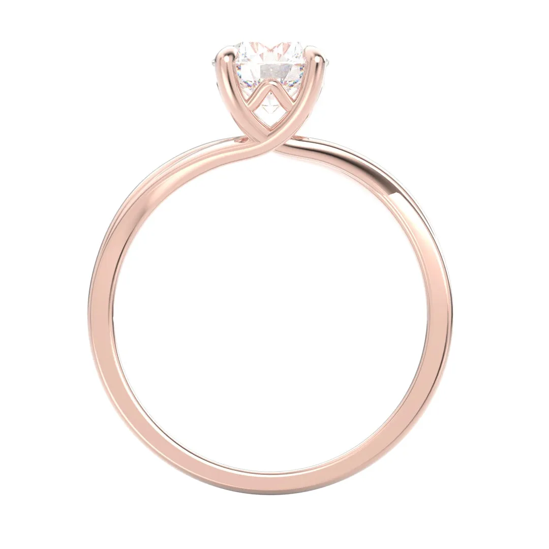 Alicia AC065D18K - Anillo de Compromiso Oro 18k