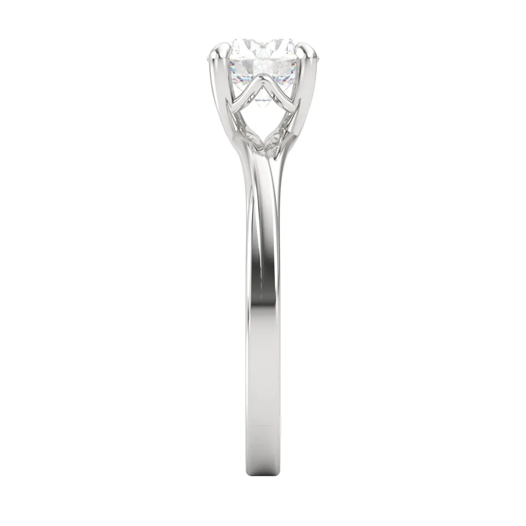 Alicia AC065D18K - Anillo de Compromiso Oro 18k