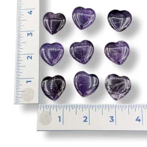 Amethyst Heart Mini