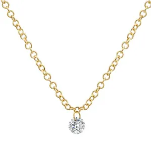 Athena Floating Diamond Necklace
