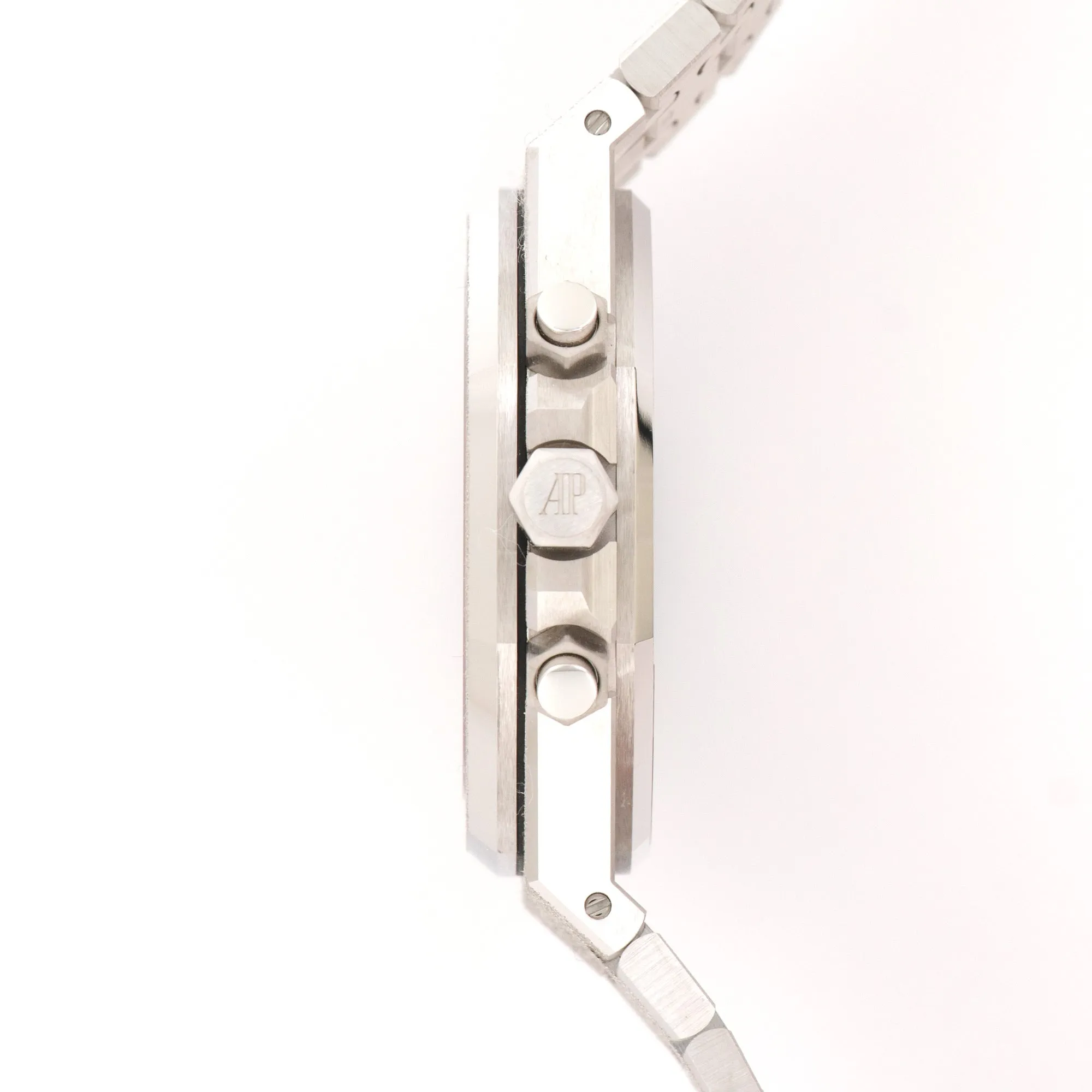 Audemars Piguet White Gold Royal Oak Chronograph Frosted Watch Ref. 26331