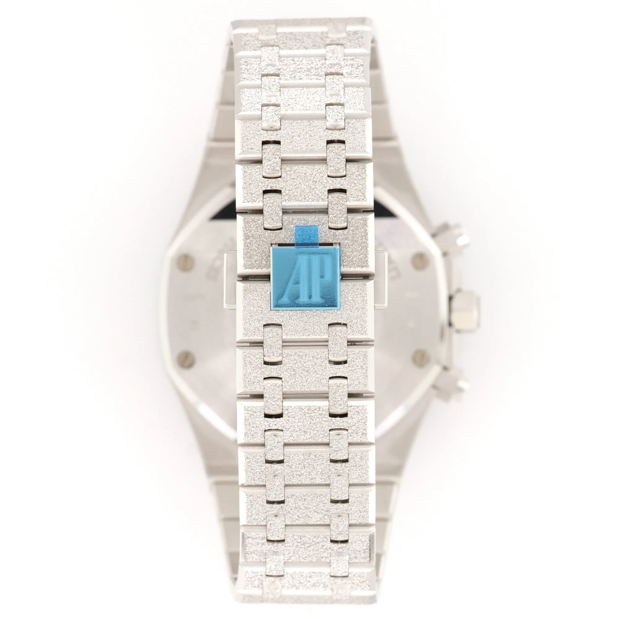 Audemars Piguet White Gold Royal Oak Chronograph Frosted Watch Ref. 26331