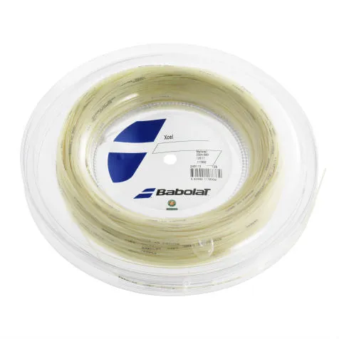 Babolat Xcel 17/1.25 Tennis String Reel (Natural)